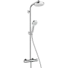 Душевая система с термостатом для настенного монтажа Hansgrohe Crometta Showerpipe 160 1jet (27264400)- Фото 1